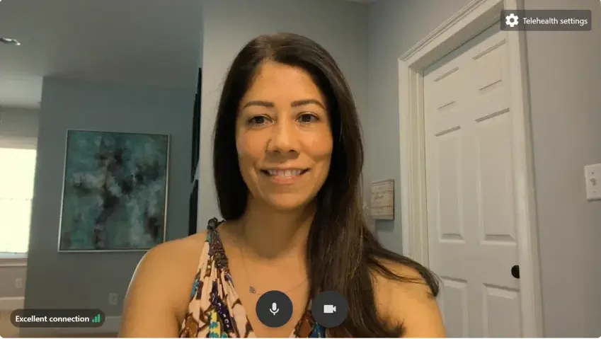 Amanda telehealth video therapy Virtual appointment with Amanda Zaidman